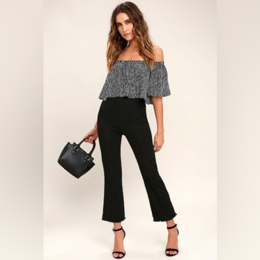 LARA Dl 1961 cropped flare jean 27”